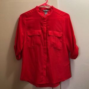 MOVING SALE h&m Coral Button Down